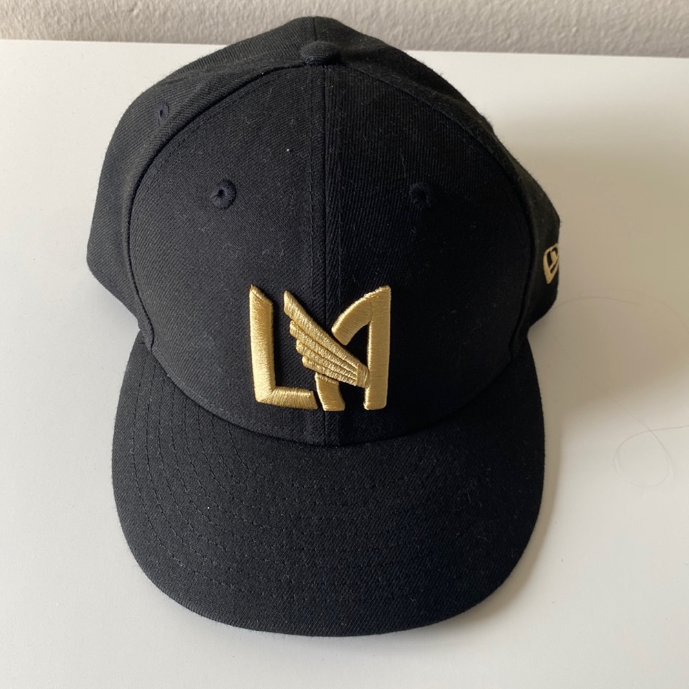 LAFC New Era Black Snapback Hat
